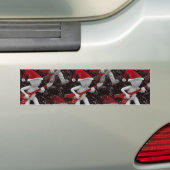 Rockstar Santa Autoaufkleber (Auf Auto)