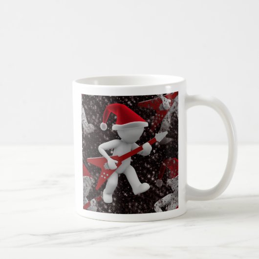 Rockstar Santa Kaffeetasse (Rechts)