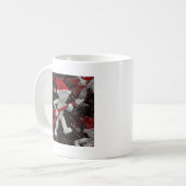 Rockstar Santa Kaffeetasse (Vorderseite Links)