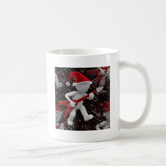 Rockstar Santa Kaffeetasse (Rechts)