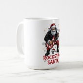 Rockstar Santa Mug Kaffeetasse (Vorderseite Links)