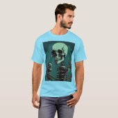 Rockstar-Schädel-T - Shirt (Vorne ganz)