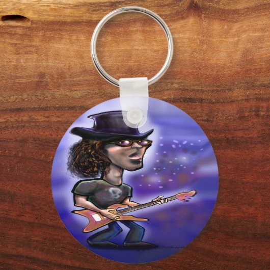 Rockstar Schlüsselanhänger (Vorderseite)