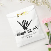 Rockstar Skeleton Junggeselinnen-Abschied überbrüc Geschenktütchen (Versiegelt)