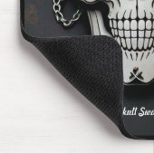 "Rockstar Skull Coolness" Mousepad (Ecke)