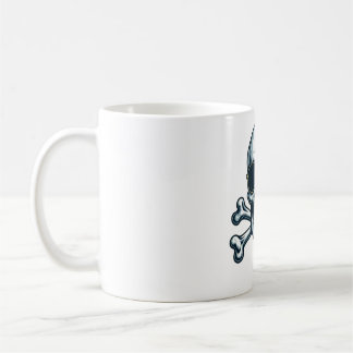 Rockstar Skull T - Shirt - Bold and Badass" Kaffeetasse