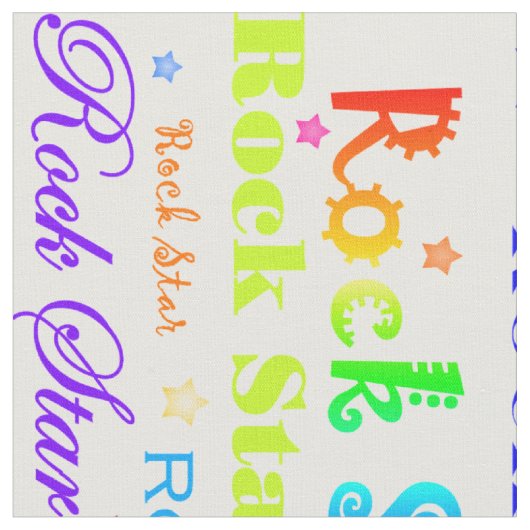 Rockstar Stoff (Nahaufnahme)