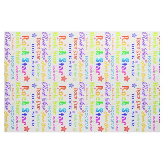 Rockstar Stoff (Fat Quarter (45,7 x 55,9 cm))