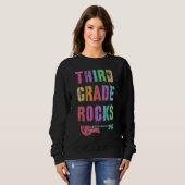 Rockstar-Team Thir, Studentenlehrer der dritten Kl Sweatshirt (Vorne ganz)