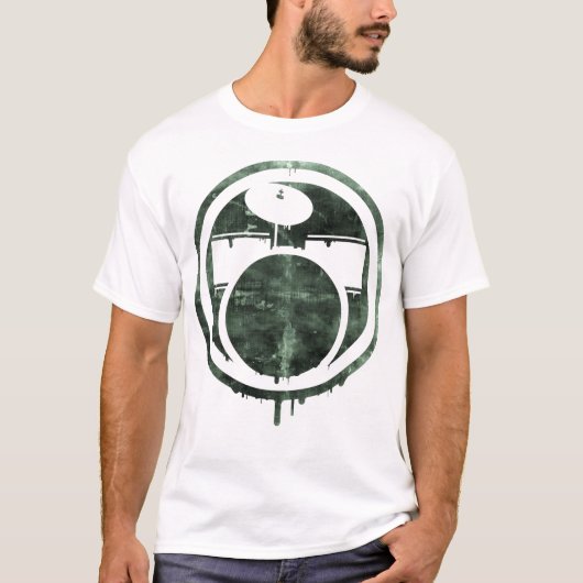 Rockstar: Trommeln T-Shirt (Vorderseite)