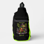 Rockstar Turtles Midnight Jam Session Crossbody Bag (Vorderseite)