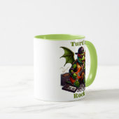 Rockstar Turtles Midnight Jam Session Tasse (VorderseiteRechts)