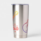 Rockstar Vater Guitar Thermobecher (Rechts)