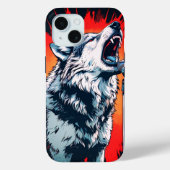 Rockstar Wolfie Case-Mate iPhone Hülle (Rückseite)