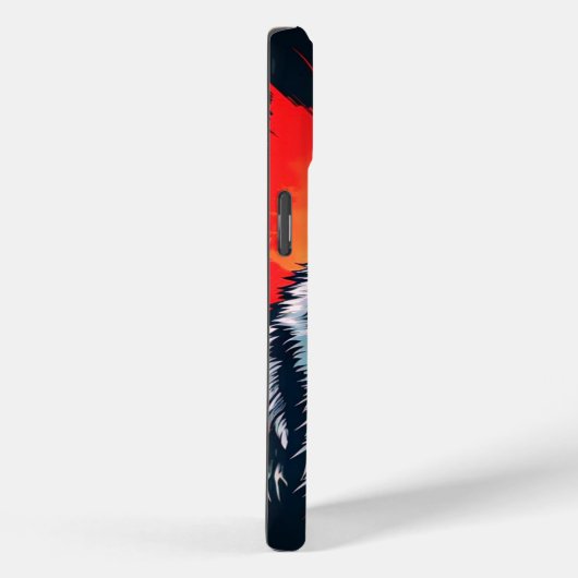 Rockstar Wolfie Case-Mate iPhone Hülle (Rückseite / Rechts)