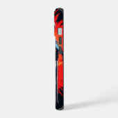 Rockstar Wolfie iPhone 15 Hülle (Linke Seite)