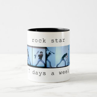 rockstar zweifarbige tasse