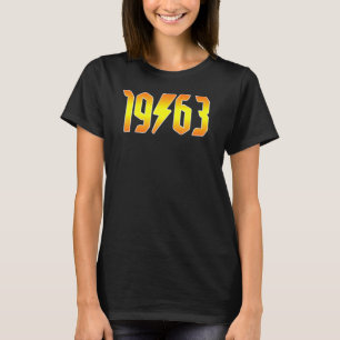 Rockstars sind Geboren im Jahr 1963 Geburtstag Roc T-Shirt