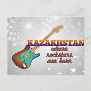 Rockstars sind in Kasachstan geboren Postkarte