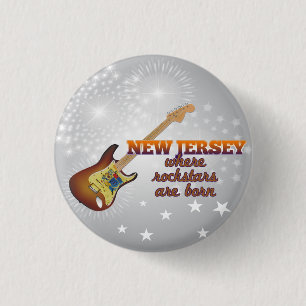 Rockstars sind in New-Jersey geboren Button