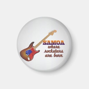 Rockstars sind in Samoa-Inseln geboren Magnet