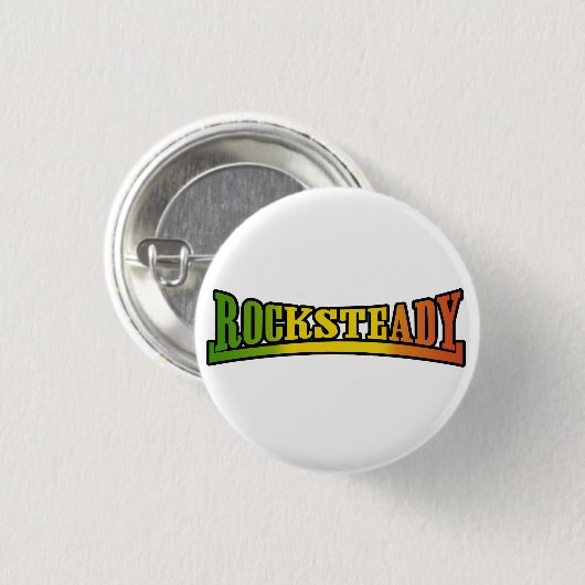 Rocksteady Reggae-Knopf Button (Vorne & Hinten)