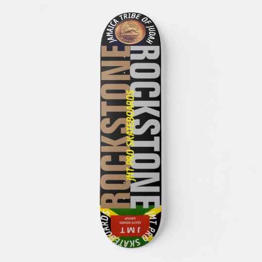 ROCKSTONE 8 1/4" Skateboard Deck (Vorderseite)