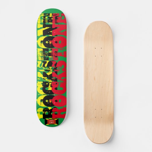 ROCKSTONE Skateboard (Vorderseite)