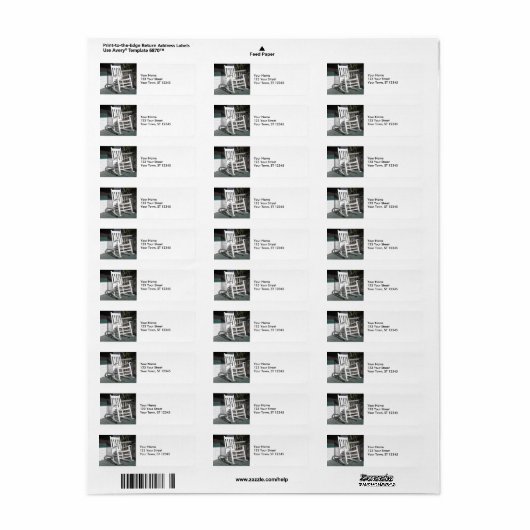 Rockstuhl an der Vorderseite (Vorne)