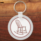 Rockstuhl Schlüsselanhänger (Vorderseite)