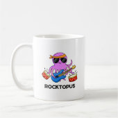 Rocktopus Funny Rock Band Octopus Pub Kaffeetasse (Links)