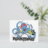 Rocktopus Postkarte (Stehend Vorderseite)