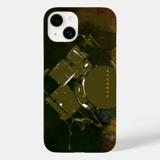 Rocktrommler Case-Mate iPhone Hülle (Rückseite)