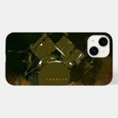 Rocktrommler Case-Mate iPhone Hülle (Rückseite (Horizontal))
