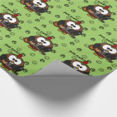 Rockuhu Geschenkpapier (Ecke)