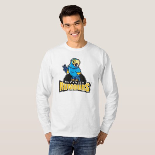 Rockview Rumors Parrot Mascot T - Shirt (Männer) (Vorne ganz)