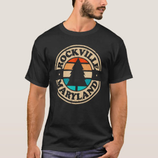 Rockville Maryland MD Vintag Graphic Retro 70er 80 T-Shirt
