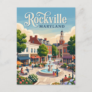 Rockville, Maryland Postkarte