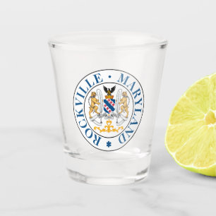 Rockville, Maryland (Siegel) Schnapsglas