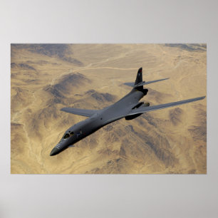 Rockwel B-1B Bomber Poster