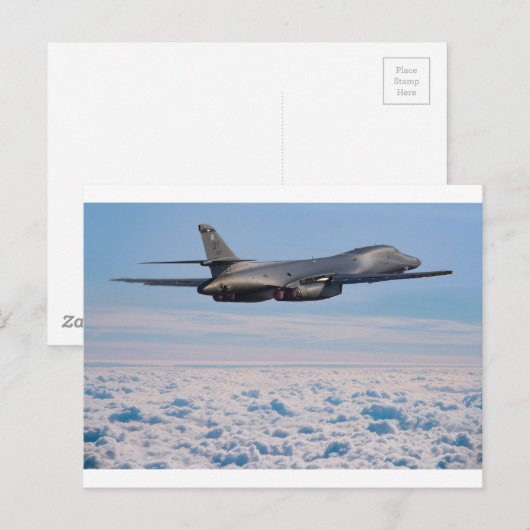 Rockwell B1 Lancer Postkarte (Vorne/Hinten)