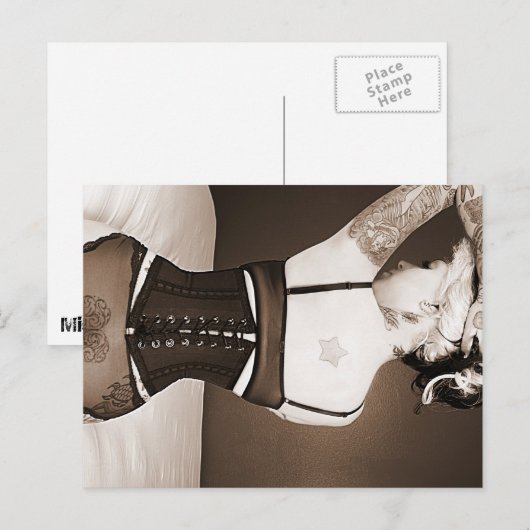 Rockwell DeVil Postkarte (Vorne/Hinten)