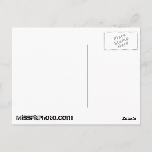 Rockwell DeVil Postkarte (Rückseite)