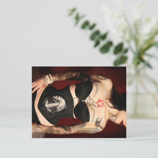 Rockwell DeVil Postkarte (Stehend Vorderseite)