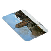 Rockwell im Winter in der Grove City Uni Magnet (Rechte Seite)