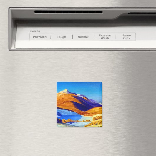 Rockwell Kent Vermont Study Magnet (In Situ (Geschirrspüler))