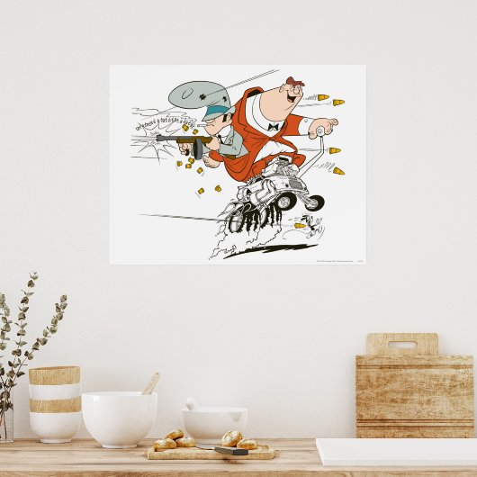 Rocky and Mugsy Rat a tat tat tat Poster (Küche)