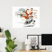 Rocky and Mugsy Rat a tat tat tat Poster (Heimbüro)