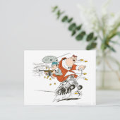 Rocky and Mugsy Rat a tat that tat, that Postkarte (Stehend Vorderseite)