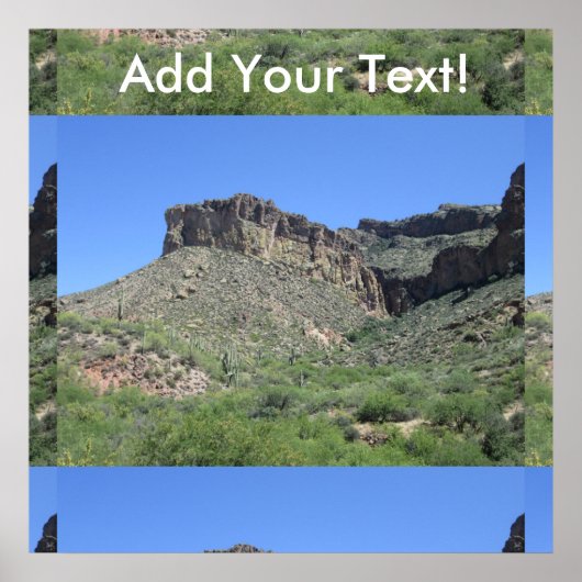 Rocky Apache Trail Poster (Vorne)